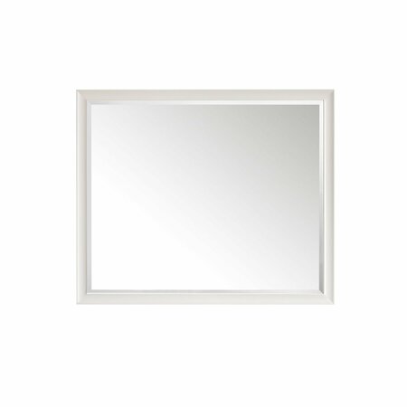 JAMES MARTIN VANITIES Glenbrooke 48in Mirror, Bright White 735-M48-BW
